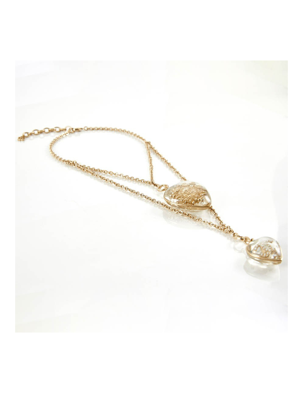 Pendentif CHANEL inclusion de CC