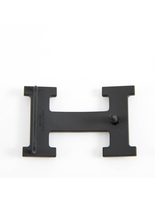 Boucle de ceinture HERMES so black