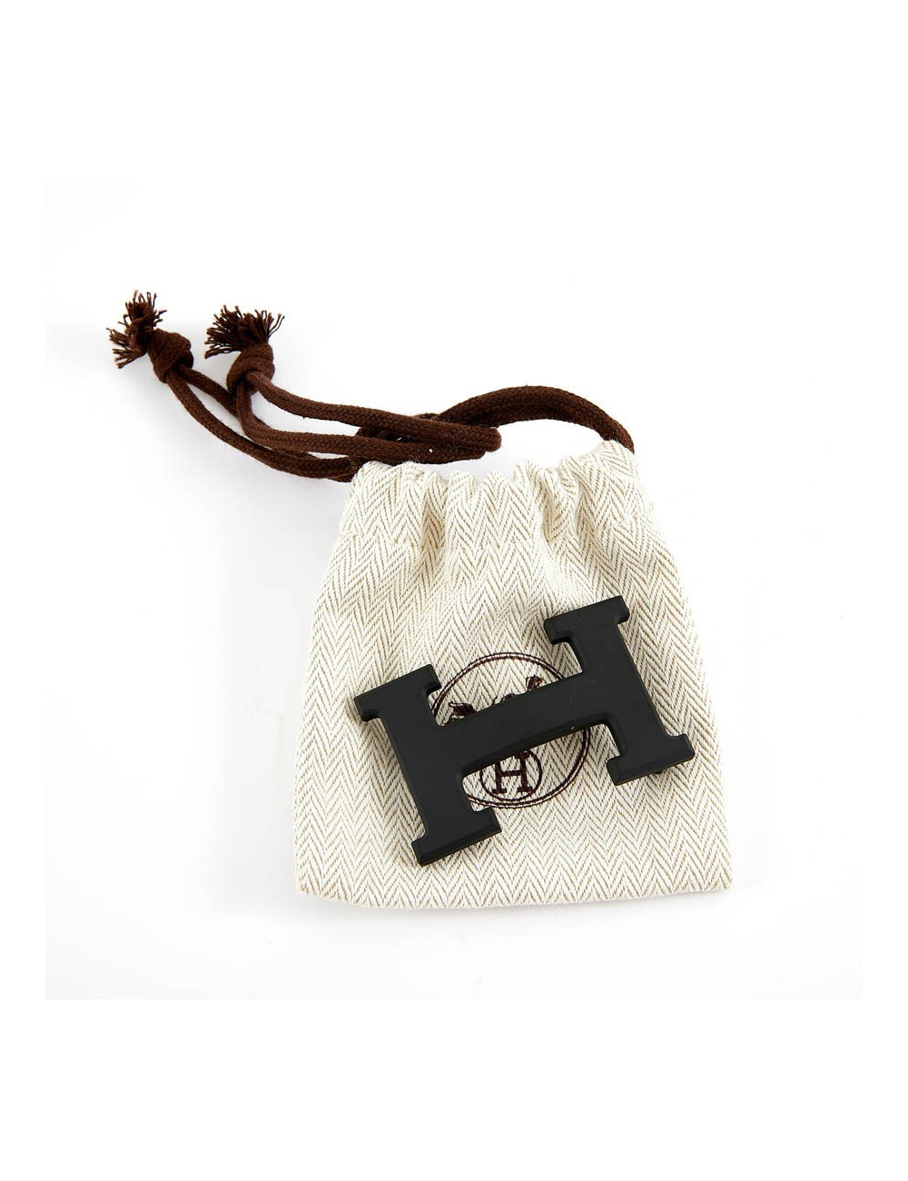 Boucle de ceinture HERMES so black