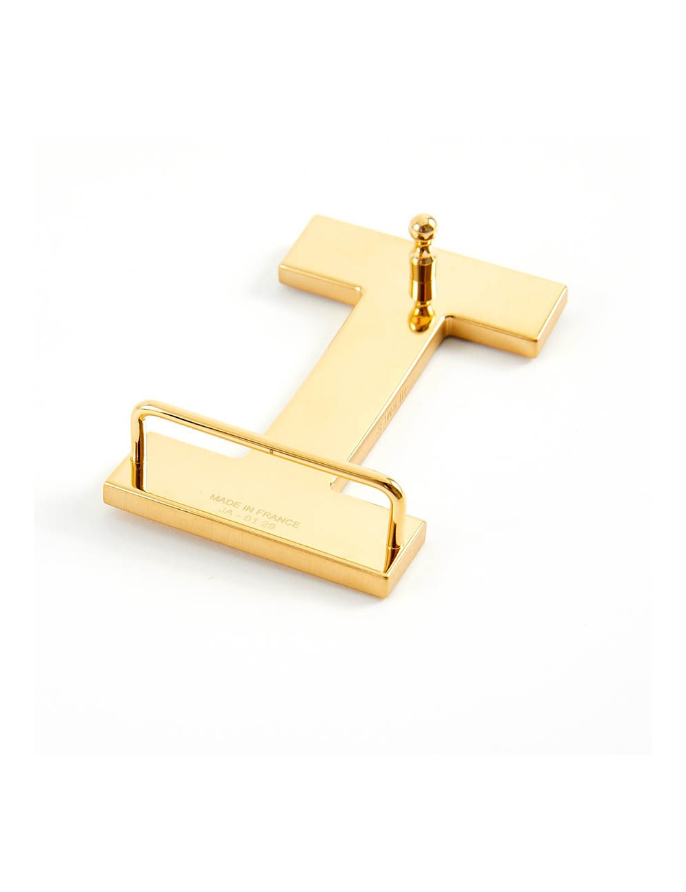 Boucle de ceinture HERMES dorée
