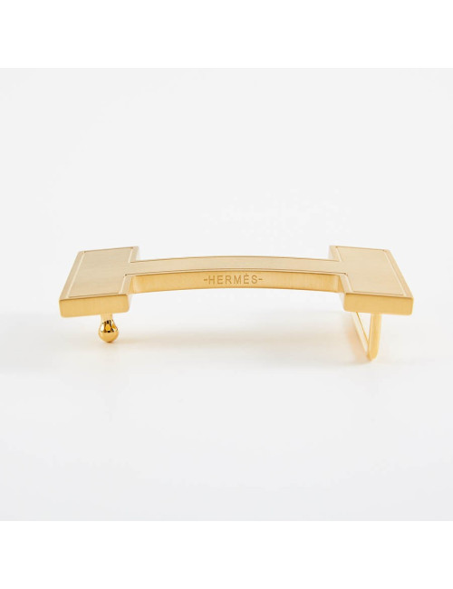 Boucle de ceinture HERMES dorée