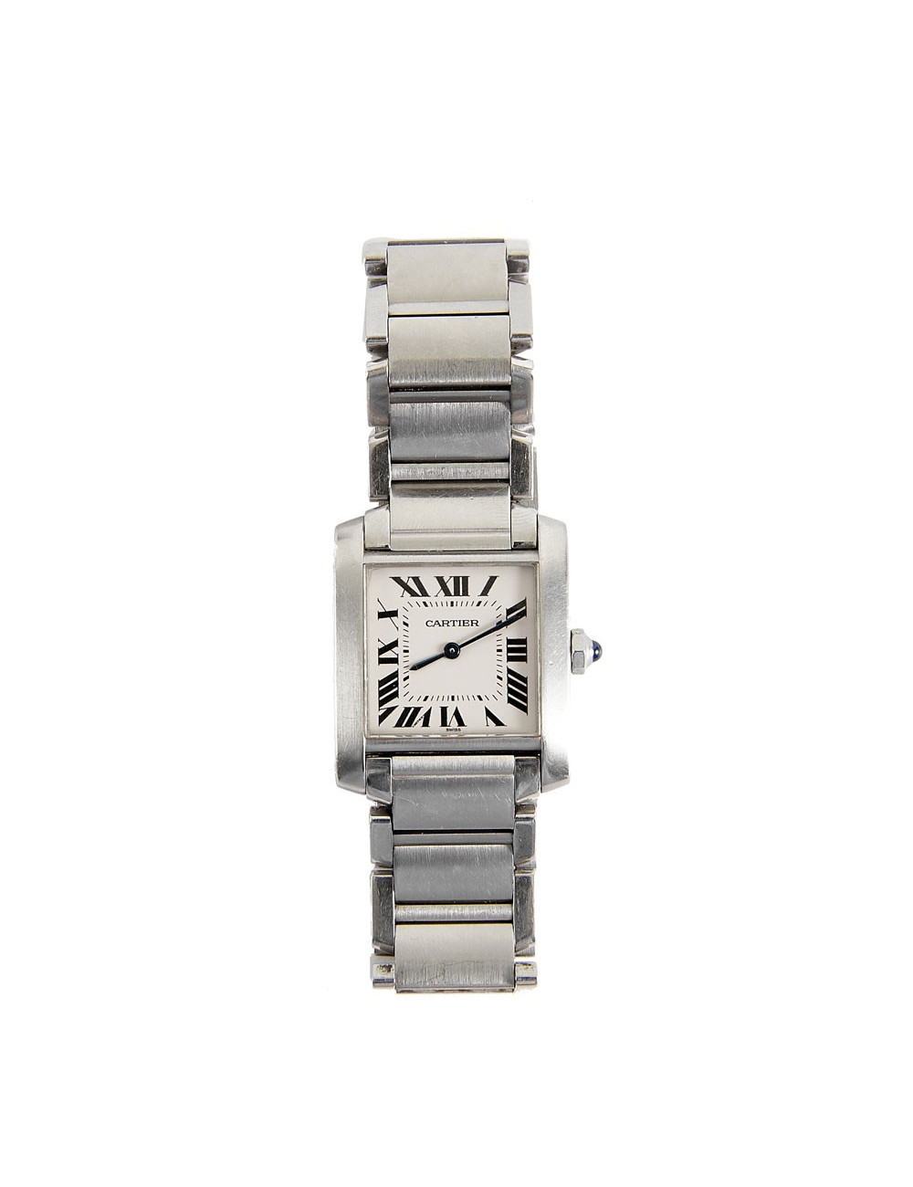 Montre CARTIER Tank française acier 