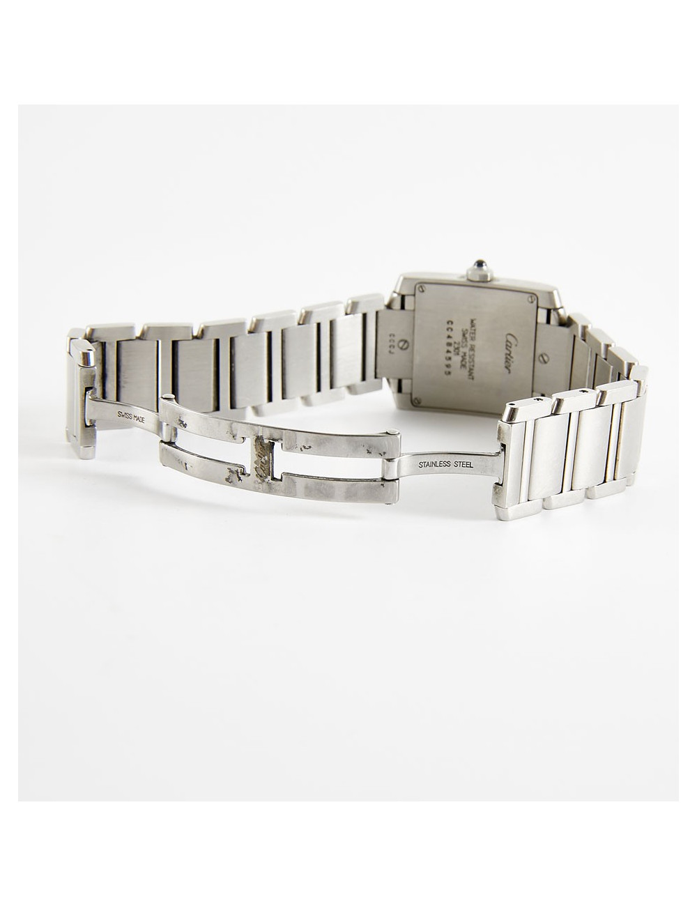 Montre CARTIER Tank française acier 