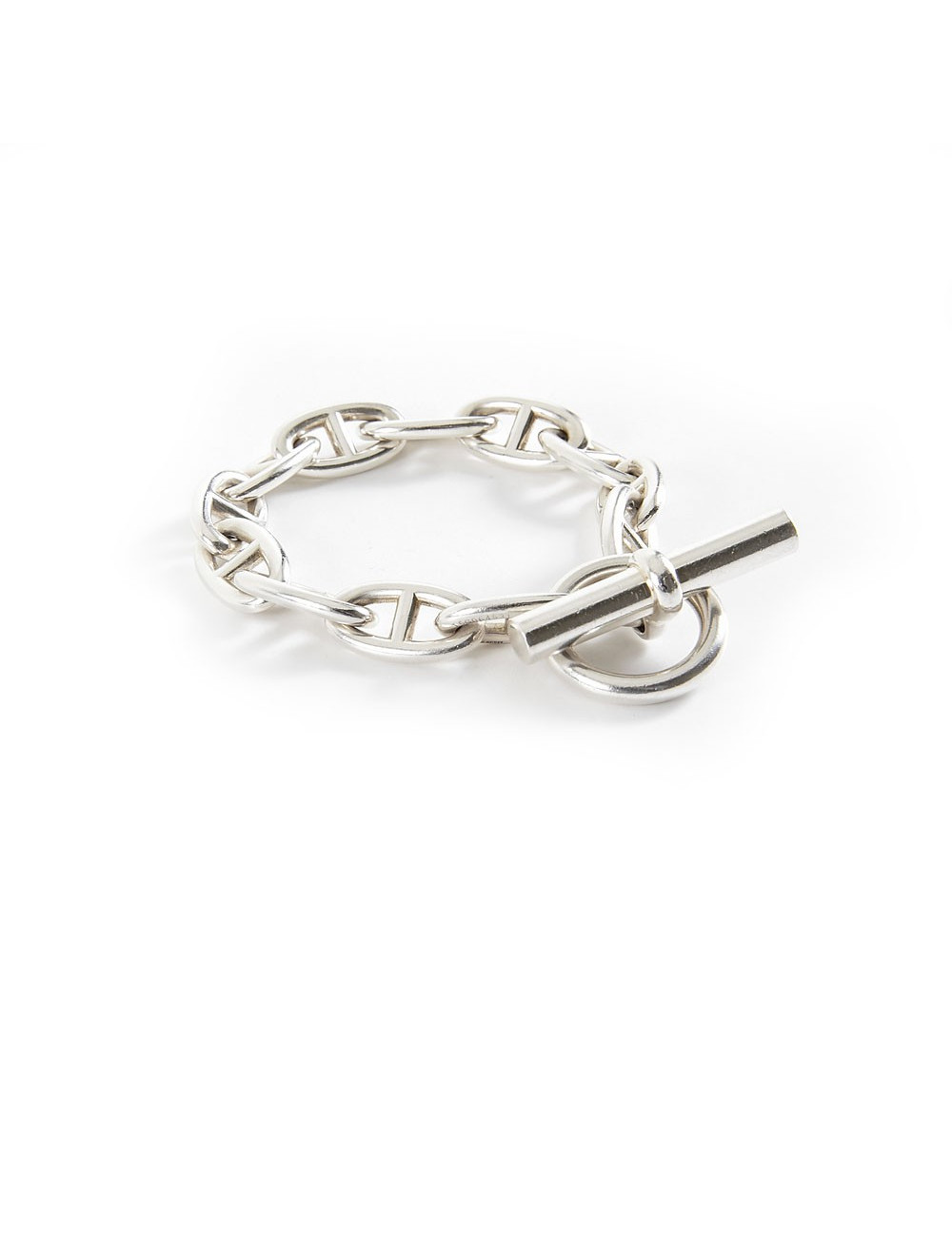 Bracelet chaîne d'ancre HERMES AG 925/°°°