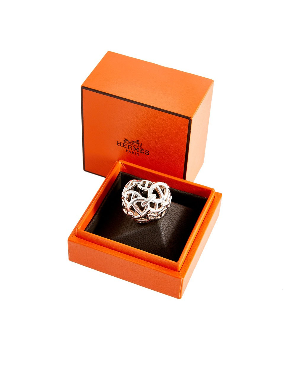 Bague HERMES Enchainée argent 925/°°°