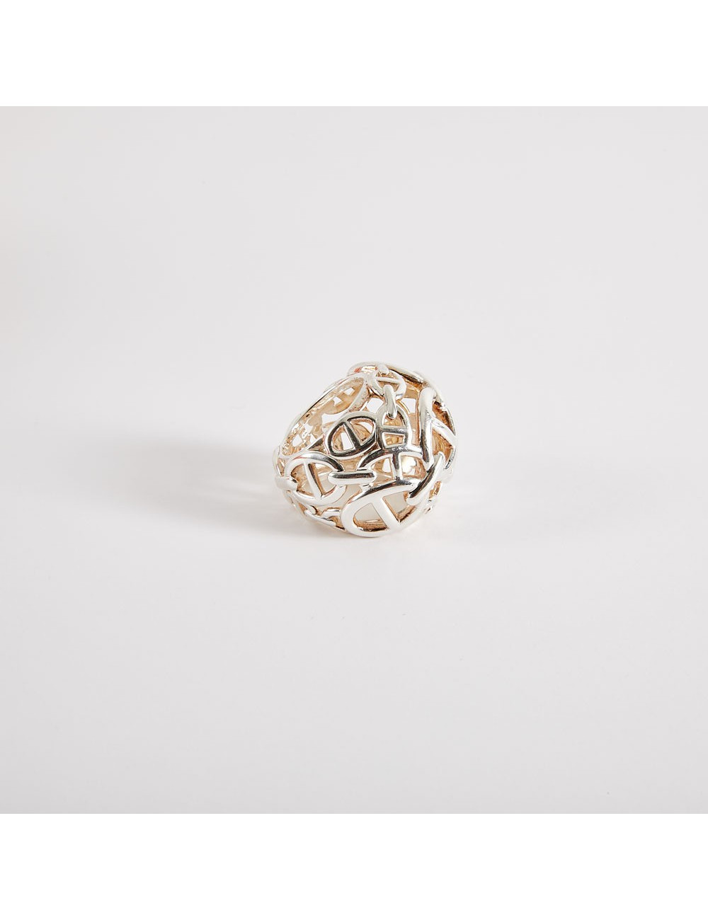 Bague HERMES Enchainée AG 925/°°°
