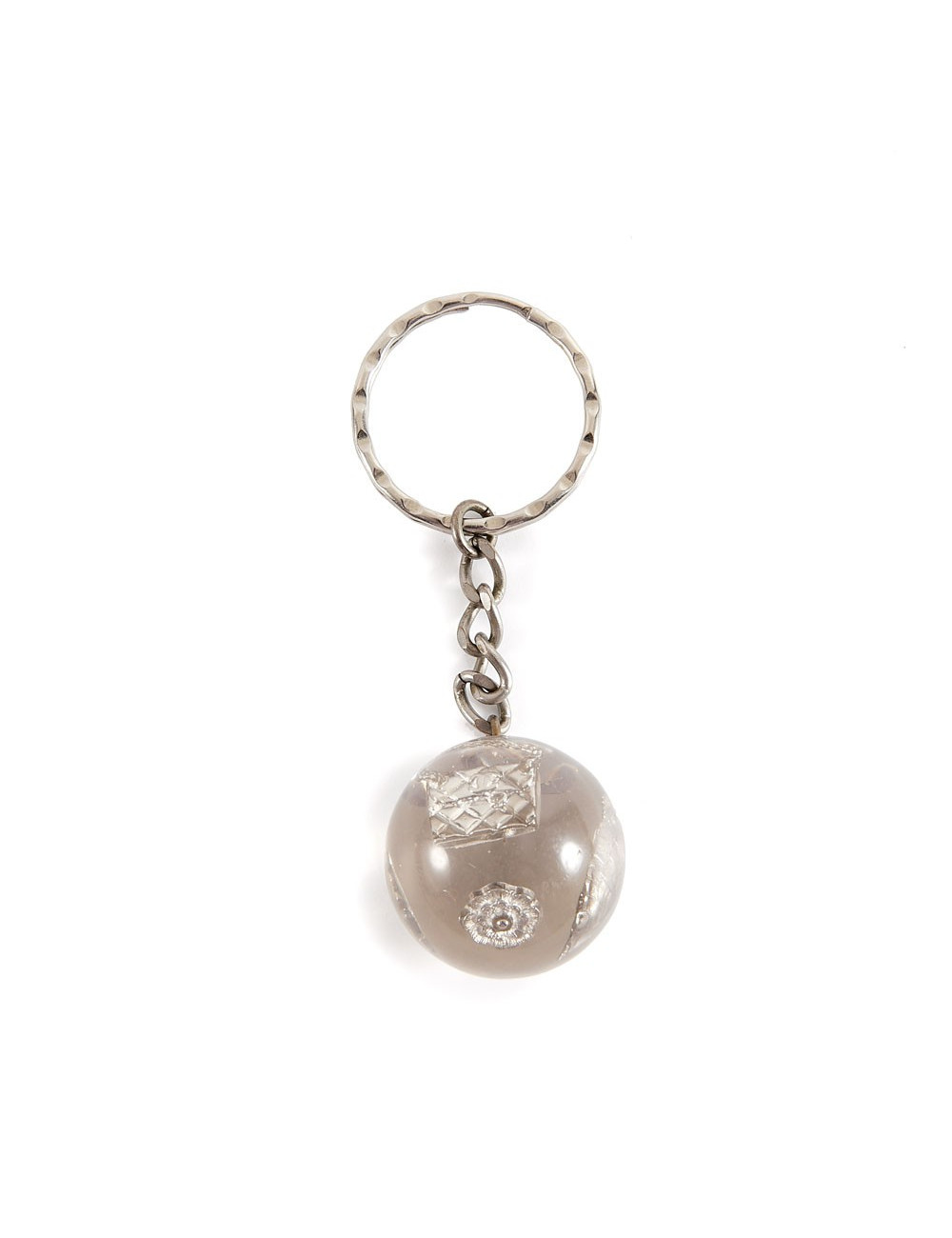Porte-clefs CHANEL inclusion de charms