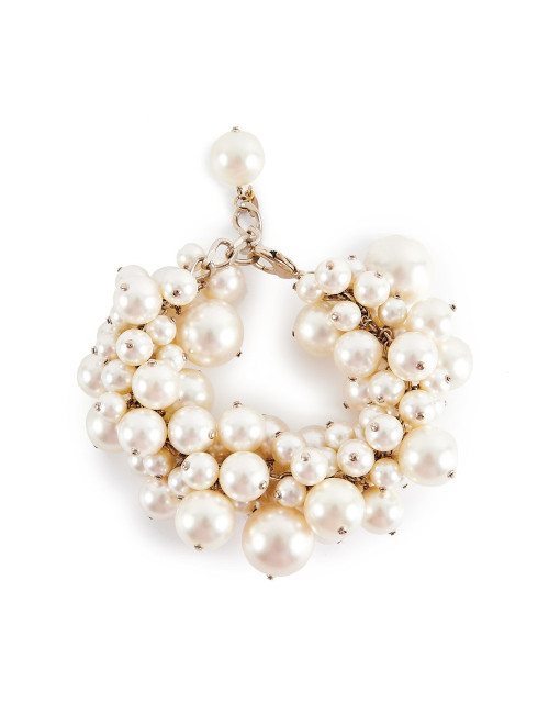 Bracelet CHANEL perles nacrées