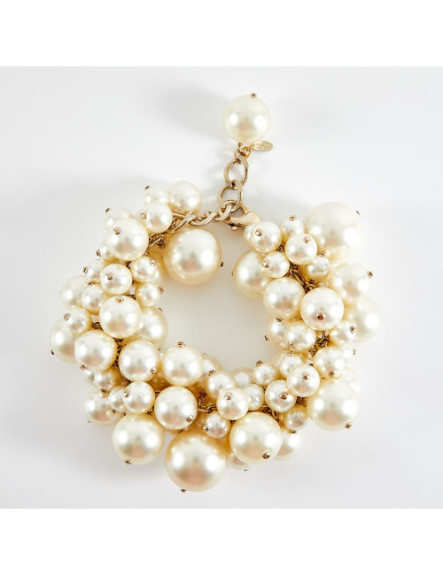 Bracelet CHANEL perles nacrées