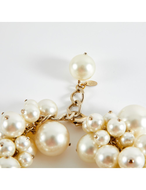 Bracelet CHANEL perles nacrées