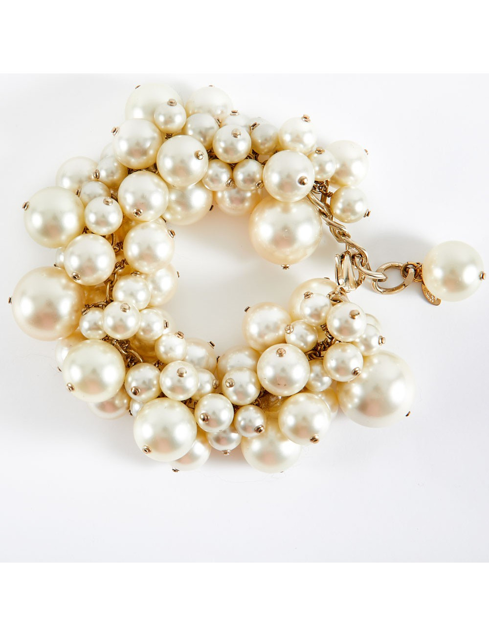 Bracelet CHANEL perles nacrées