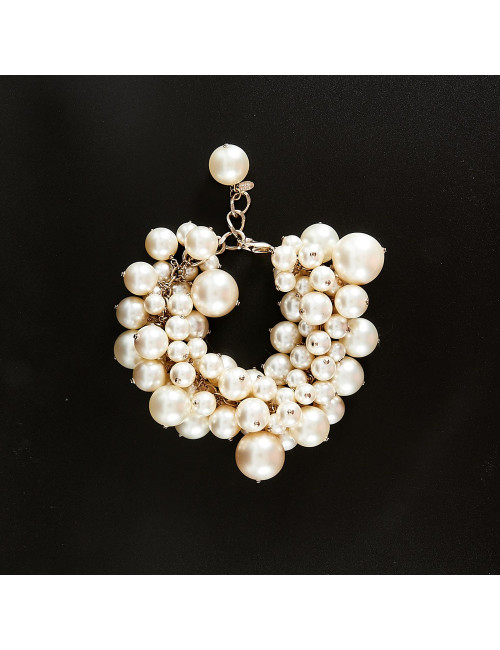 Bracelet CHANEL perles nacrées