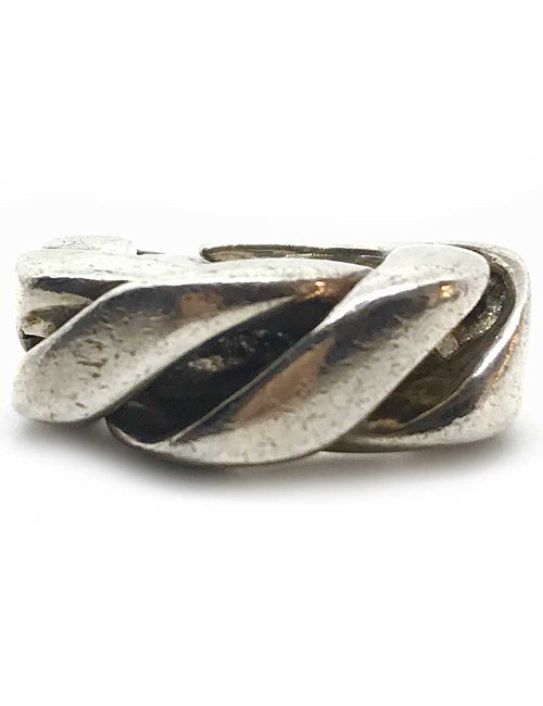 Bague CHANEL argent massif