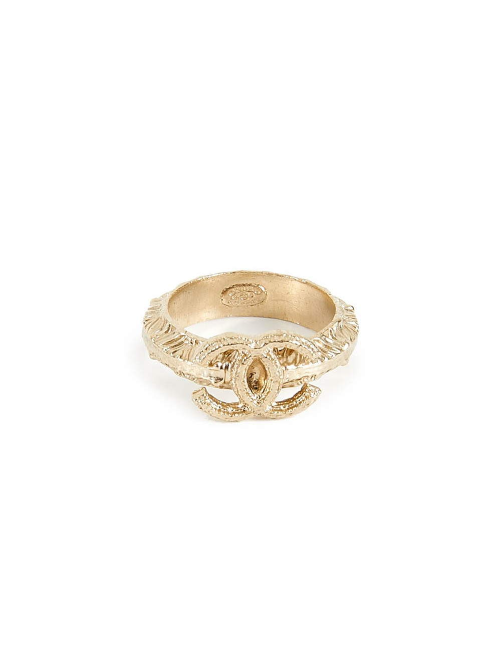 Bague CHANEL dorée