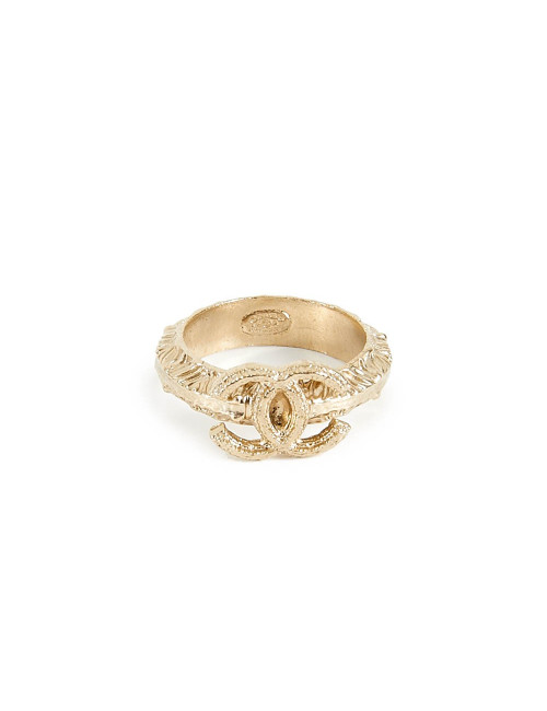 Bague CHANEL dorée