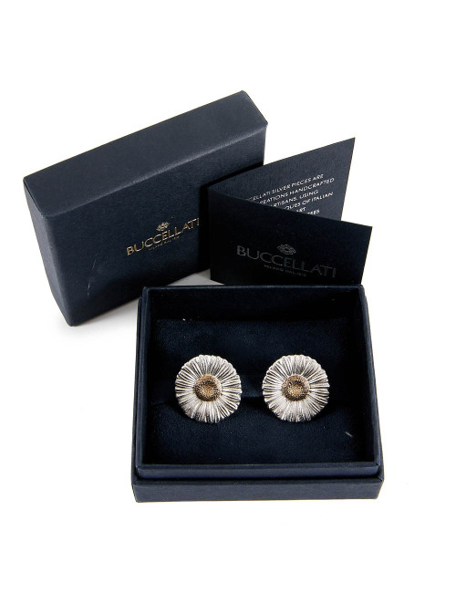Boucles d'oreille clous  BUCCELLATI  argent 925/°°°