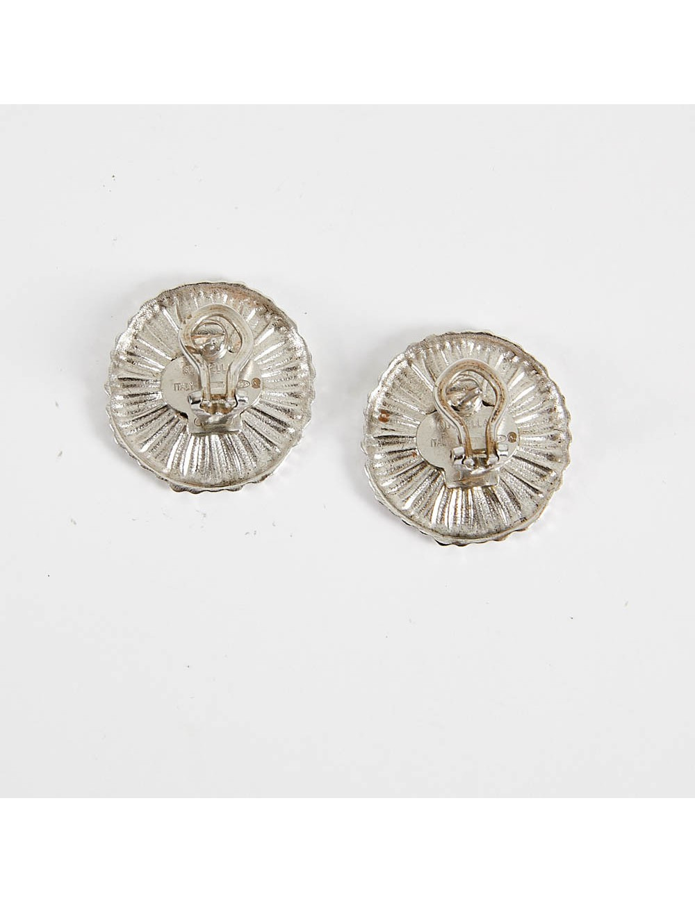 Boucles d'oreille clous  BUCCELLATI  argent 925/°°°