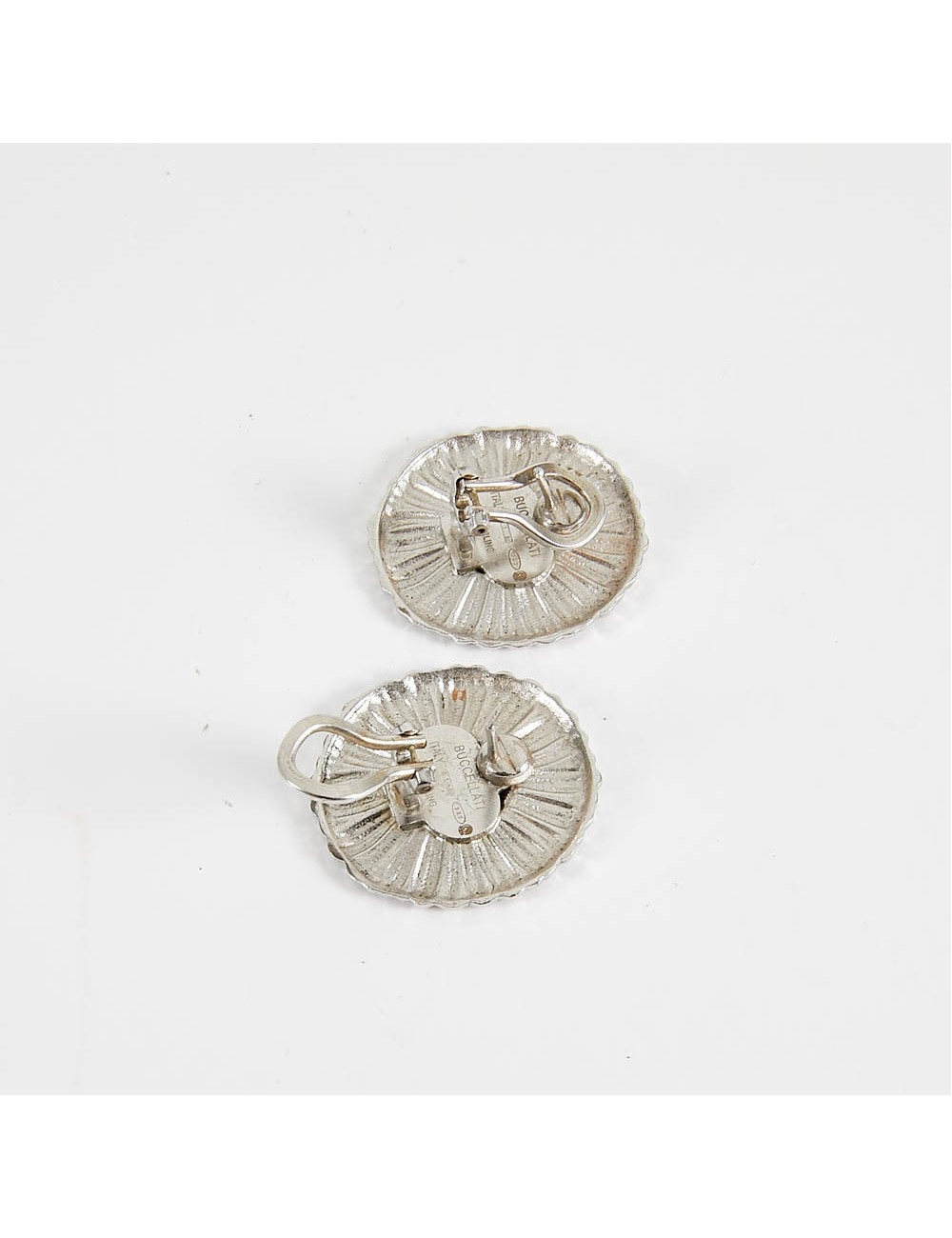 Boucles d'oreille clous  BUCCELLATI  argent 925/°°°