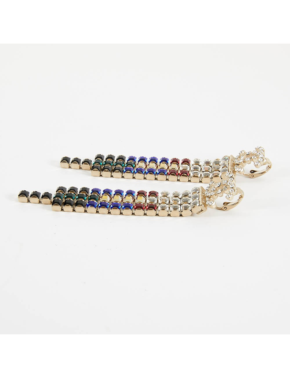 Boucles d'oreille CHANEL pendantes Paris-New York