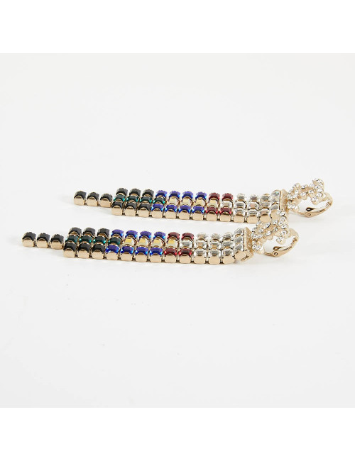 Boucles d'oreille CHANEL pendantes Paris-New York