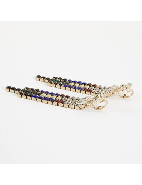 Boucles d'oreille CHANEL pendantes Paris-New York