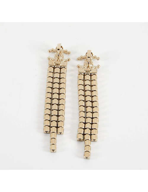 Boucles d'oreille CHANEL pendantes Paris-New York