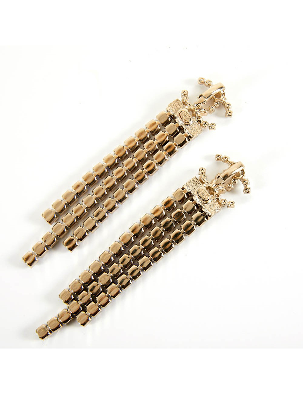 Boucles d'oreille CHANEL pendantes Paris-New York