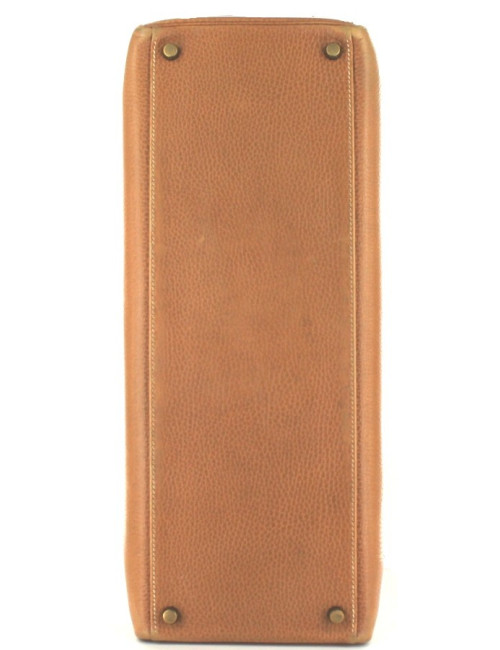 KELLY 40 HERMES en cuir gold