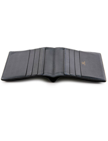 Porte-cartes HERMES cuir noir Vintage 2