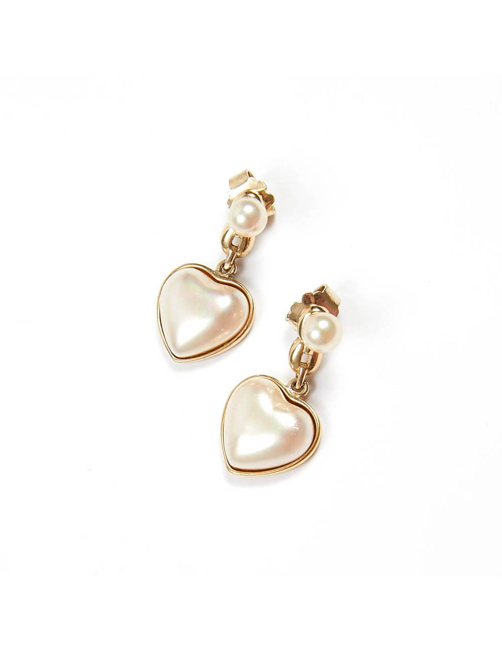 Boucles d'oreille or jaune  925/°°°