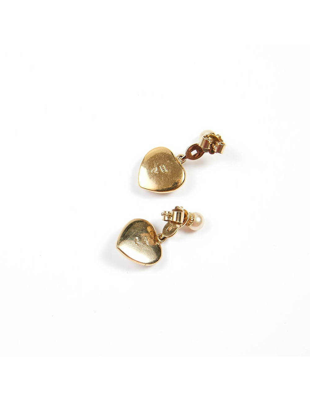 Boucles d'oreille or jaune  925/°°°