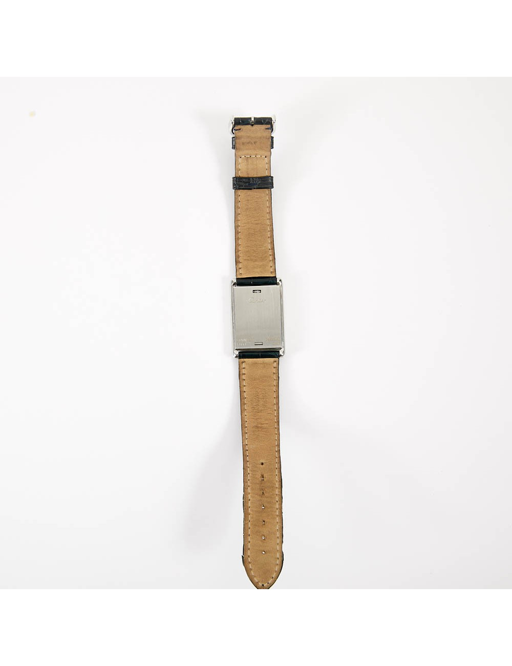 Montre TANK basculante CARTIER acier