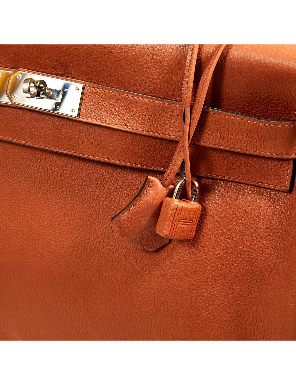 Kelly II 40  retourné HERMES taurillon saddle fauve