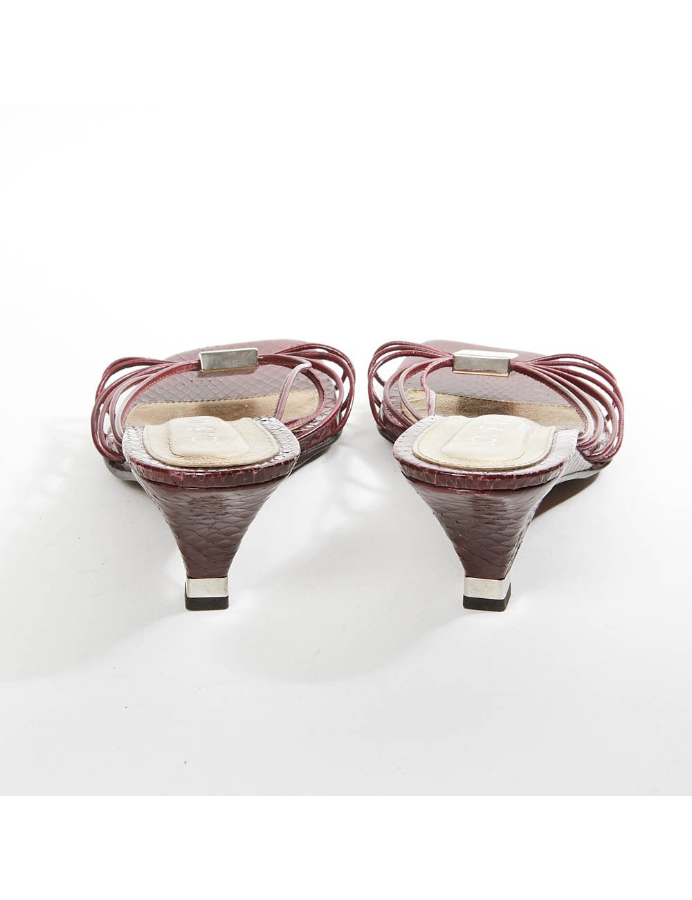 Sandales LOUIS VUITTON T36.5 python