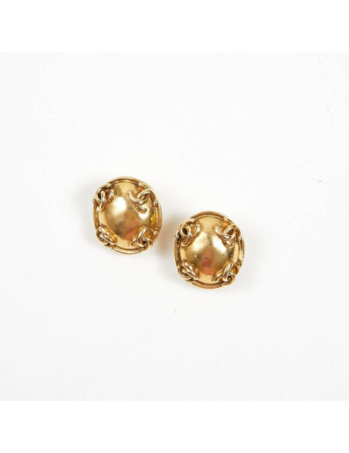 Boucles d'oreille CHANEL Clips Vintage
