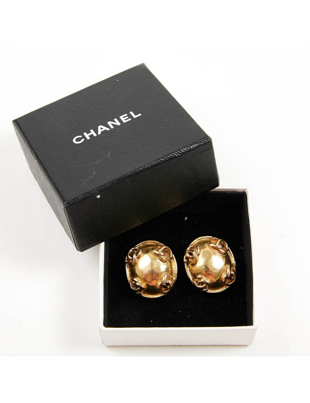 Boucles d'oreille CHANEL Clips Vintage