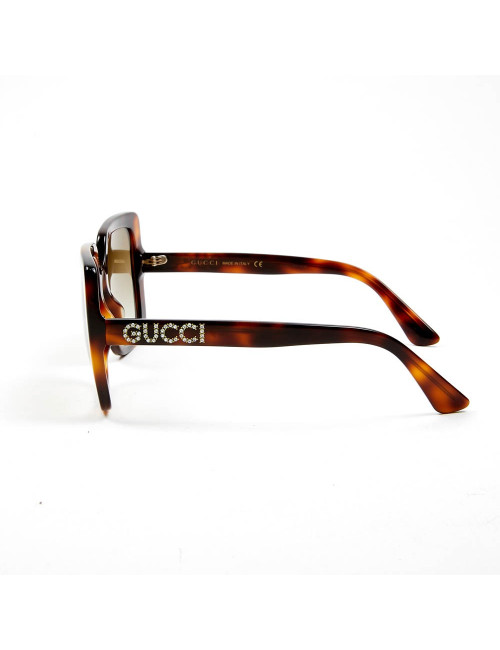 Lunettes de soleil GUCCI rectangulaires