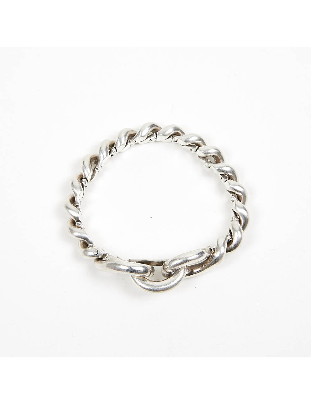 Bracelet Torsade HERMES argent 925/°°°