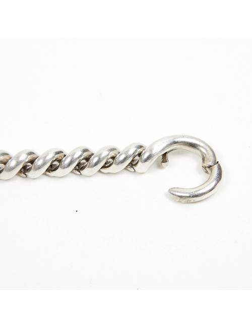 Bracelet Torsade HERMES argent 925/°°°