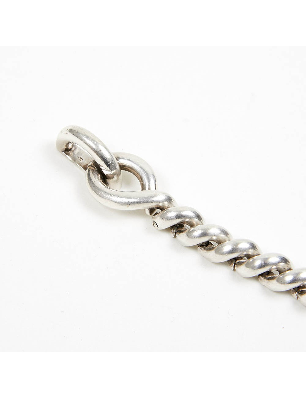 Bracelet Torsade HERMES argent 925/°°°