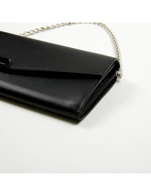 Portefeuille CARTIER cuir lisse noir