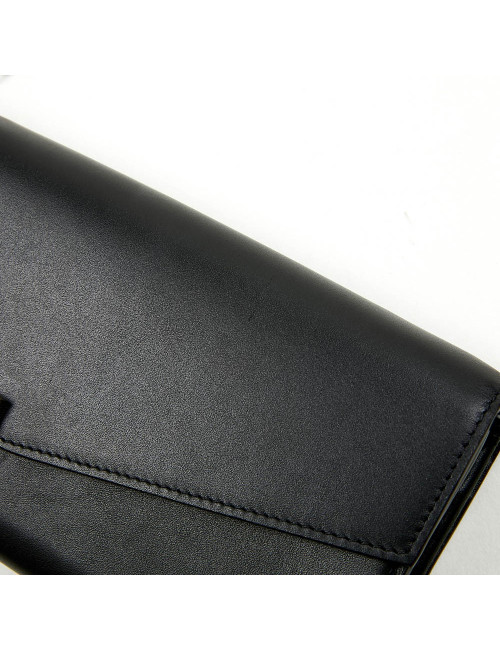 Portefeuille CARTIER cuir lisse noir