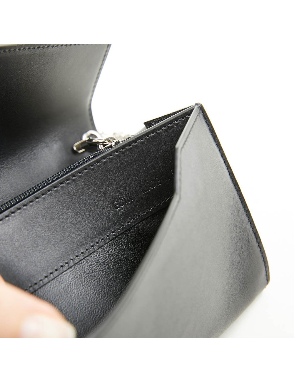 Portefeuille CARTIER cuir lisse noir