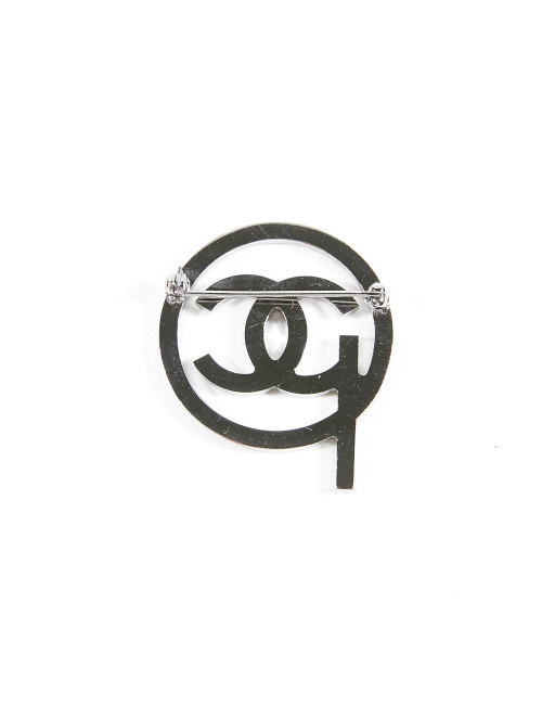 Broche CHANEL verte