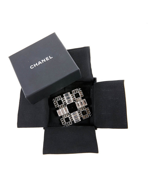 Broche CHANEL brillants taille baguette