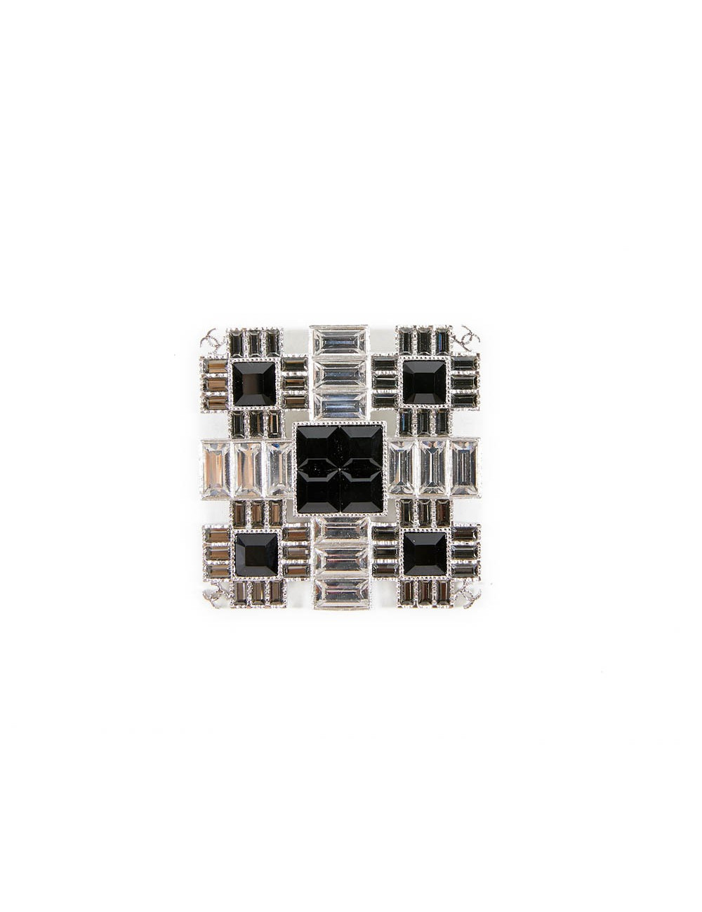 Broche CHANEL brillants taille baguette