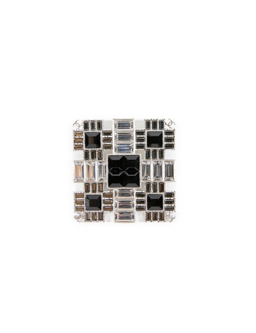 Broche CHANEL brillants taille baguette