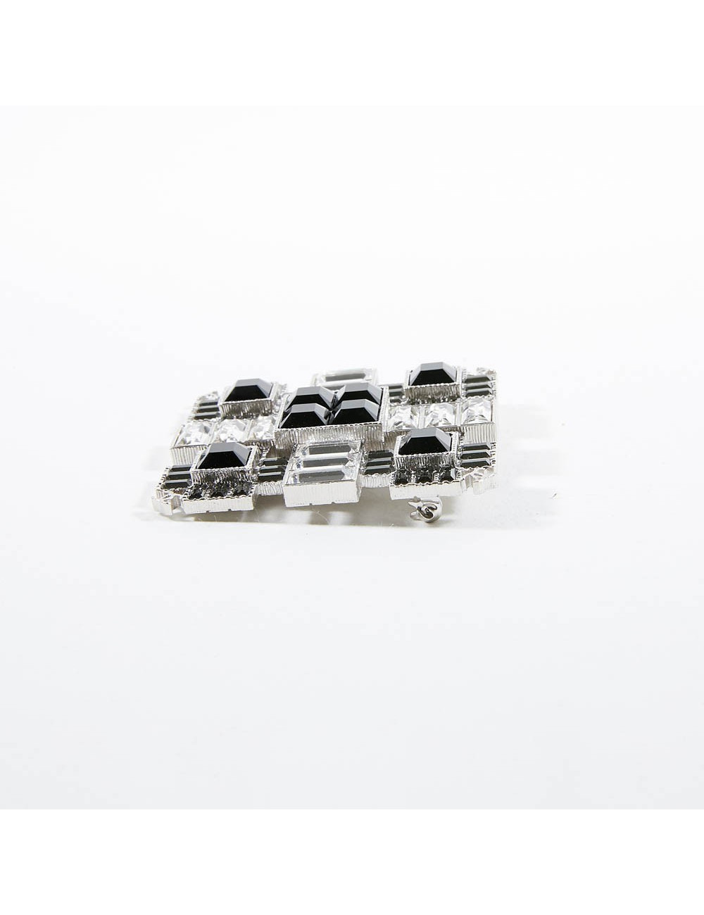 Broche CHANEL brillants taille baguette