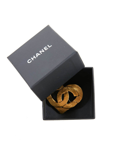 Broche coeur CHANEL Vintage