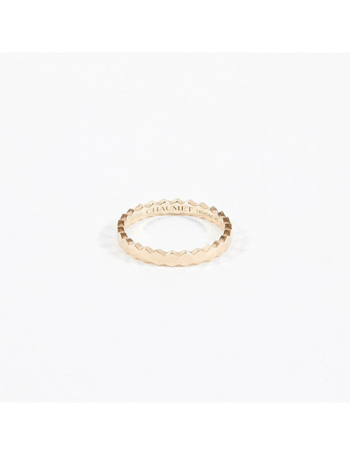 Bague CHAUMET Bee My Love Or rose T 49